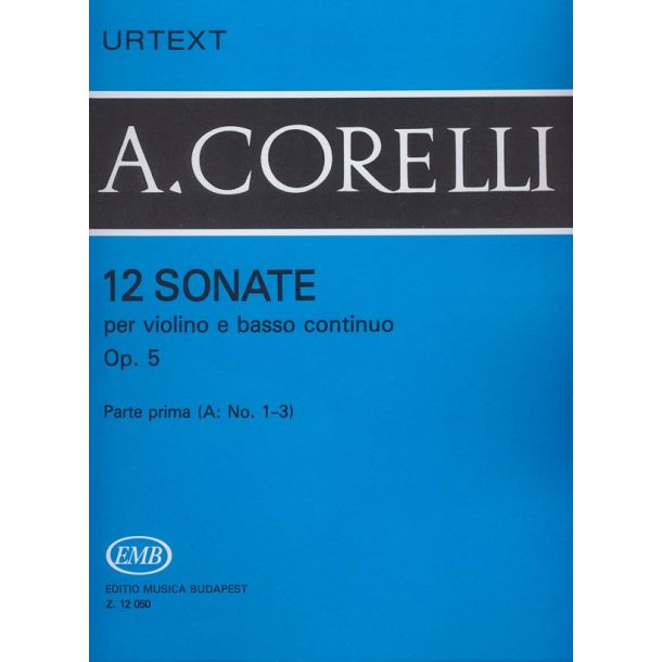 12 sonate per violino e basso continuo I-A op. 5