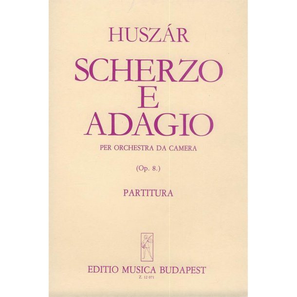 Scherzo e adagio : f&uuml;r Kammerorchester