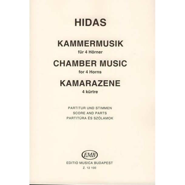 Kammermusik f&uuml;r 4 H&ouml;rner : f&uuml;r 4 H&ouml;rner