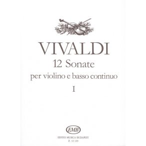 12 sonate per violino e basso continuo
