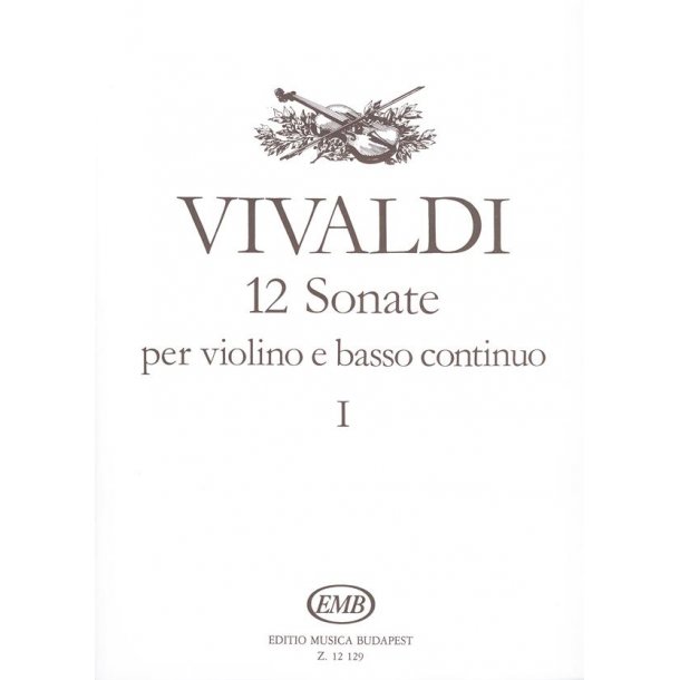 12 sonate per violino e basso continuo