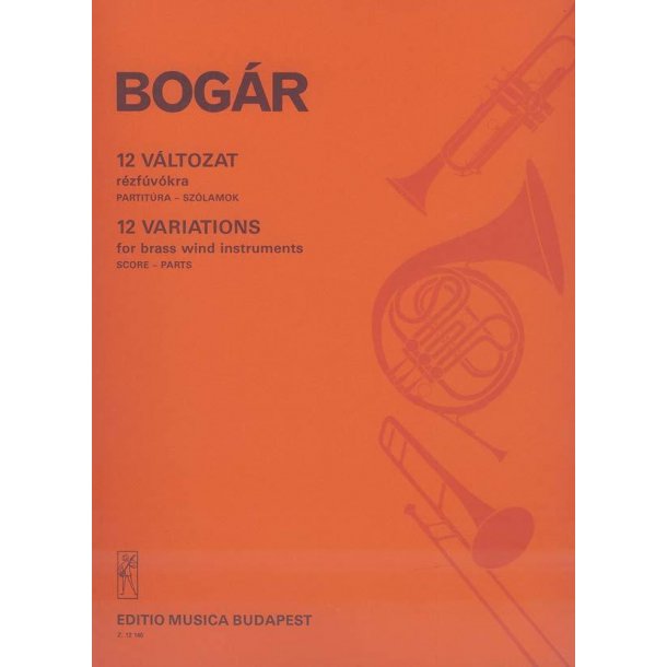 12 Variationen f&uuml;r Blechbl&auml;ser