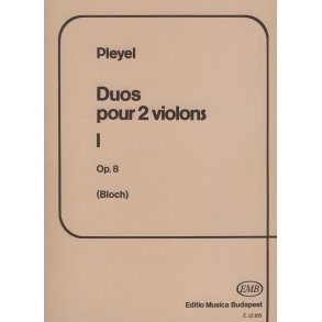Duos I Op. 8 Für Zwei Violinen