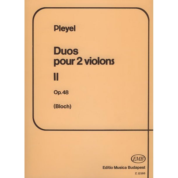 Dous II Op. 48 F&uuml;r Zwei Violinen