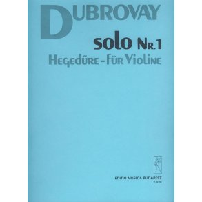 Solo Nr. 1 für Violine : für Violine