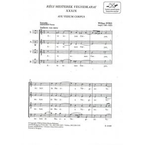 Old Masters' Mixed Choruses V39