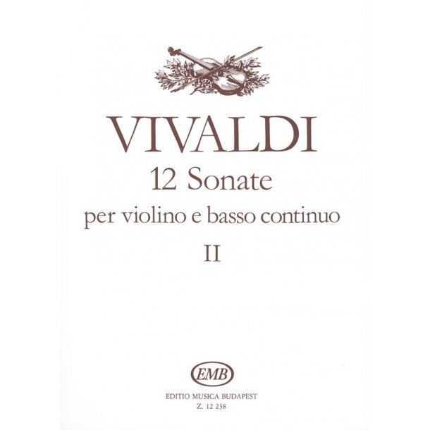 12 sonate per violino e basso continuo II