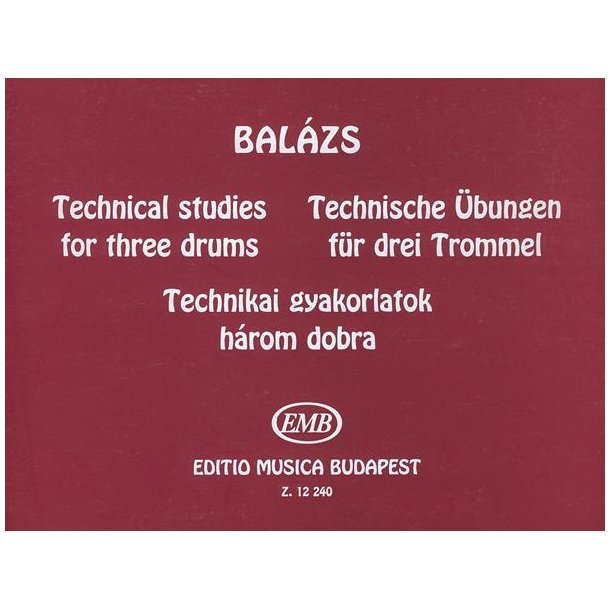 Technische &Uuml;bungen : f&uuml;r drei Trommel