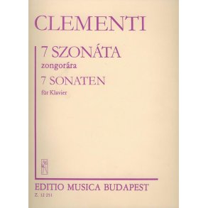 7 Sonaten für Klavier