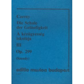 Schule der Geläufigkeit III op. 299