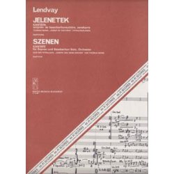 Szenen. Kantate f&uuml;r Sopran und Bassbariton : Solo und Orchester.