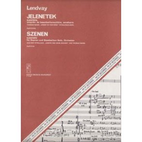 Szenen. Kantate für Sopran und Bassbariton : Solo und Orchester.