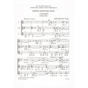 Három leánykari álom