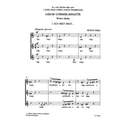 Three Children's Miniatures