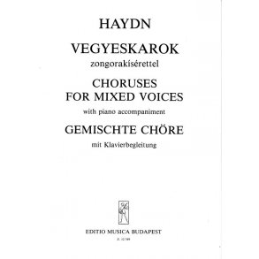 Gemischte Chöre (Opernausschnitte) mit Klavierbe : mit Klavierbegleitung