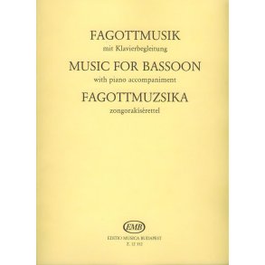 Fagottmusik Mit Klavierbegleitung : mit Klavierbegleitung