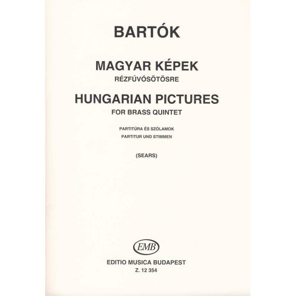 Ungarische Bildnisse f&uuml;r Blechbl&auml;serquintett : f&uuml;r Blechbl&auml;serquintett