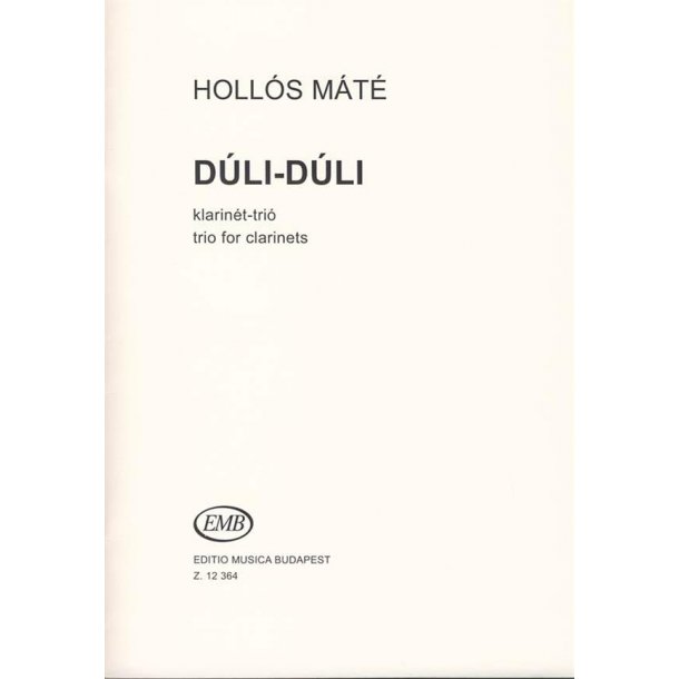 Duli-Duli Trio F&uuml;r Klarinetten