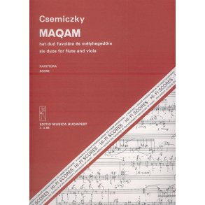 Maqam : 6 Duos für Flöte und Viola