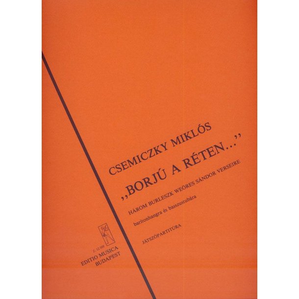 Borj&uacute; a r&eacute;ten : to poems by S. We&ouml;res
