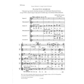 Planctus Mariae : für Frauenstimme