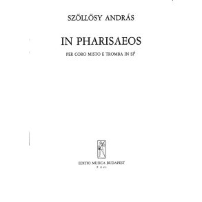 In Pharisaeos für gem. Chor und Trompete in B : für gem. Chor und Trompete in B