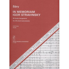 In memoriam Igor Stravinsky : für 24 Blasinstrumente