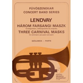 Three Carnival Masks : Wind Band, percussion and piano