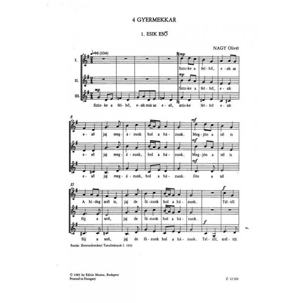 4 gyermekkar Bezer&eacute;dj Am&aacute;lia Fl&oacute;ri K&ouml;nyve