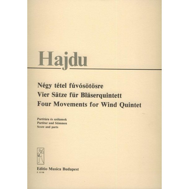 Vier S&auml;tze f&uuml;r Bl&auml;serquintett