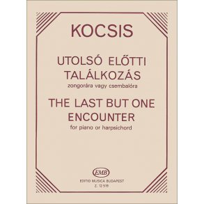 Die vorletzte Begegnung : für Klavier (Cembalo)