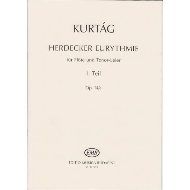 Herdecker Eurythmie opus 14a I : I. Stille St&uuml;cke f&uuml;r Olga-Maria, f&uuml;r Fl&ouml;te und Tenor Leier