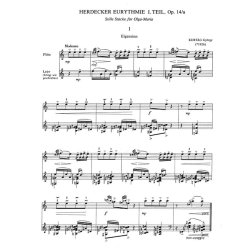 Herdecker Eurythmie opus 14a I : I. Stille St&uuml;cke f&uuml;r Olga-Maria, f&uuml;r Fl&ouml;te und Tenor Leier