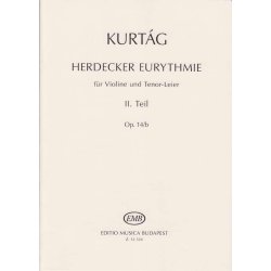 Herdecker Eurythmie op. 14b II : II. Kleine erbauliche Konzerte f&uuml;r Theo und Gerhard, f&uuml;r Violine und Tenor Leier