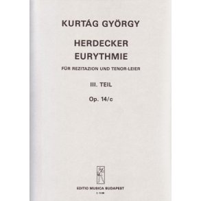 Herdecker Eurythmie op. 14c III : 3. ...to poems by Ellen Lösch, für Rezitation und Tenor Leier