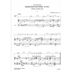 Herdecker Eurythmie op. 14c III : 3. ...to poems by Ellen L&ouml;sch, f&uuml;r Rezitation und Tenor Leier