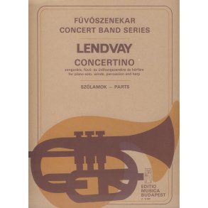 Concertino : Piano solo, winds, percussion and harp