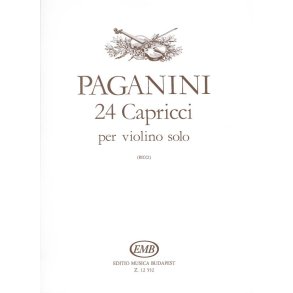 24 capricci per violino solo op. 1