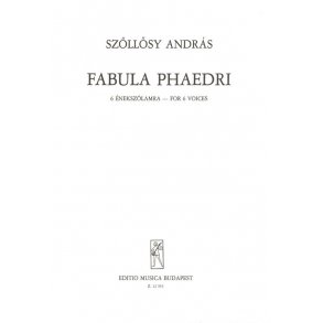 Fabula Phaedri für sechs Stimmen : für sechs Stimmen