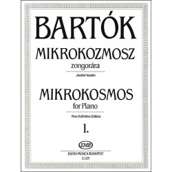 Mikrokosmos 1 : New definitive edition