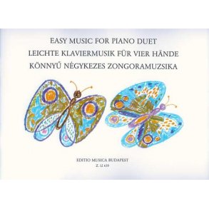 Leichte Klaviermusik für vier Hände