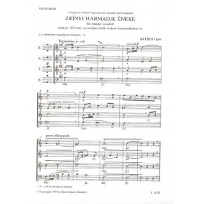 Zrinyi harmadik éneke