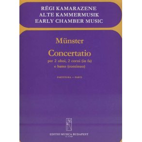 Concertatio : per due oboi, due corni e basso (continuo)
