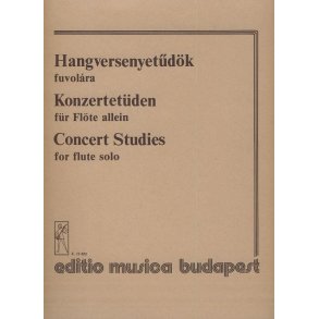 Konzertetüden : Für Flöte Allein