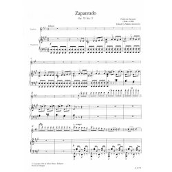 Spanische T&auml;nze f&uuml;r Violine mit Klavierbegleitung : Zapateado