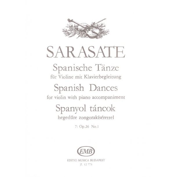 Spanische T&auml;nze f&uuml;r Violine mit Klavierbegleitung