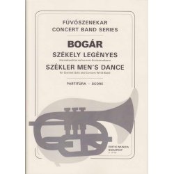 Sz&eacute;kler Men's Dance : Clarinet and Concert Band