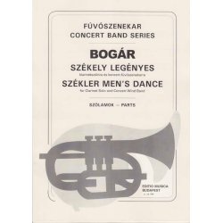 Sz&eacute;kler Men's Dance : Clarinet and Concert Band
