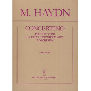 Concertino per due corni e orchestra : 2 kürtre és zenekarra