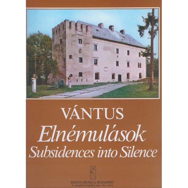 Subsidences into Silence (Late Message to my Nat : (Late Message to my Native Village) f&uuml;r Streichorchester